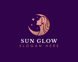 Beauty Woman Skincare logo design