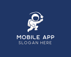 Highest - Astronaut Leadership Coach logo design