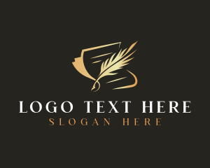 Judge - Writing Quill Feather logo design