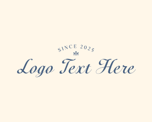 Calligraphy - Elegant Calligraphy Script logo design