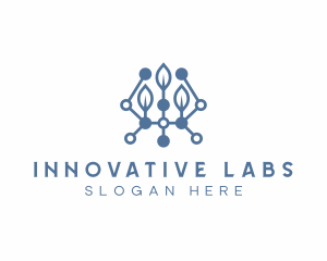 Pharmaceutical Lab Biotech logo design