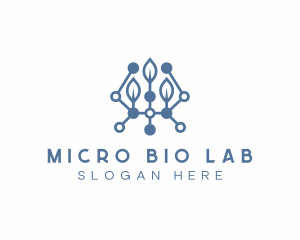 Pharmaceutical Lab Biotech logo design