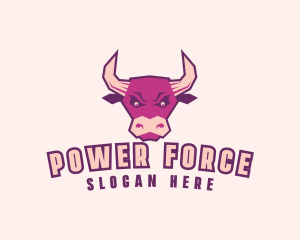 Tough Bull Animal Logo