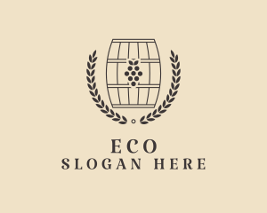 Grape Wine Distillery Logo