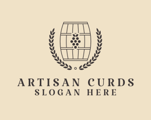 Grape Wine Distillery logo design