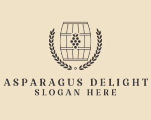 Grape Wine Distillery logo design