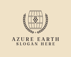 Grape Wine Distillery logo design