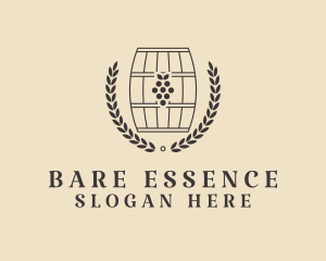 Grape Wine Distillery logo design