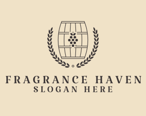 Grape Wine Distillery logo design