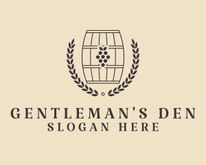 Grape Wine Distillery logo design