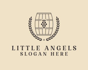 Grape Wine Distillery logo design