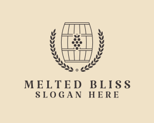 Grape Wine Distillery logo design