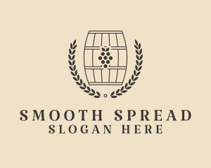 Grape Wine Distillery logo design