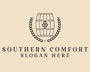 Grape Wine Distillery logo design