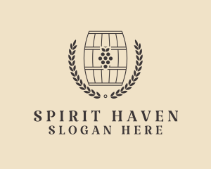 Distillery - Grape Wine Distillery logo design