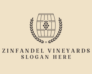 Grape Wine Distillery logo design