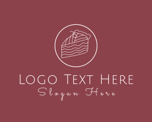 Sweet - Yummy Cake Dessert logo design