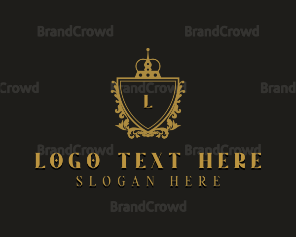 Royal Shield Crown Logo