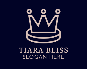 Expensive Tiara Crown logo design