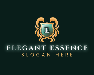 Elegant Royal Shield logo design