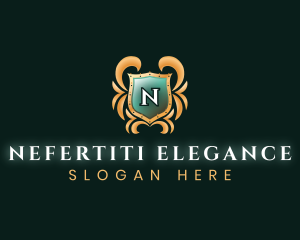 Elegant Royal Shield logo design