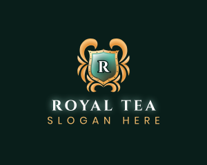 Elegant Royal Shield logo design