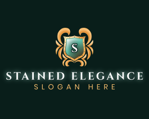 Elegant Royal Shield logo design