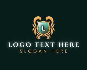 Sophisticated - Elegant Royal Shield logo design