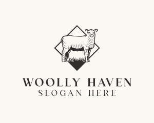 Sheep - Sheep Lamb Farm logo design