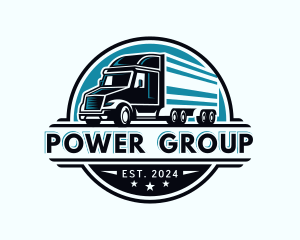 Truck Delivery Cargo Logo