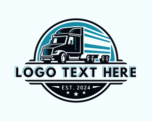 Delivery - Truck Delivery Cargo logo design