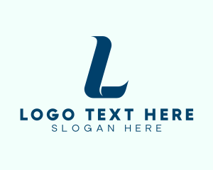 Entrepreneur - Generic Modern Letter L logo design