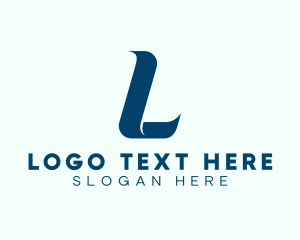 Geometric - Generic Modern Letter L logo design