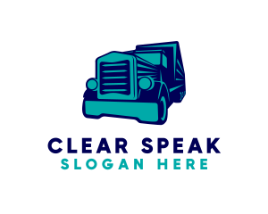 Logistics Transport Truck logo design