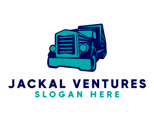 Logistics Transport Truck logo design