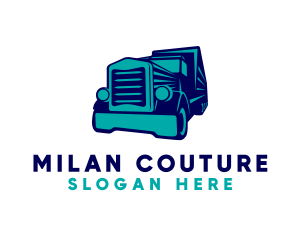 Logistics Transport Truck logo design