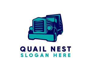 Logistics Transport Truck logo design