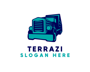 Logistics Transport Truck logo design