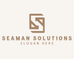 Professional Brand Letter S logo design