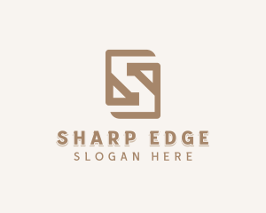 Professional Brand Letter S logo design