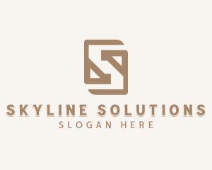 Professional Brand Letter S logo design