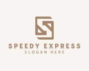 Professional Brand Letter S logo design