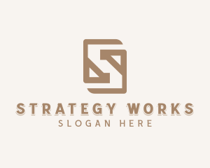 Professional Brand Letter S logo design