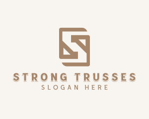 Professional Brand Letter S logo design