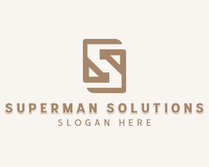 Professional Brand Letter S logo design