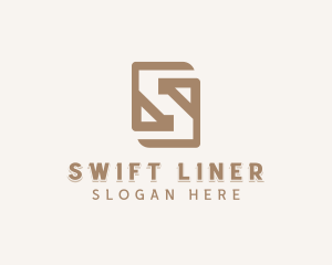 Professional Brand Letter S logo design