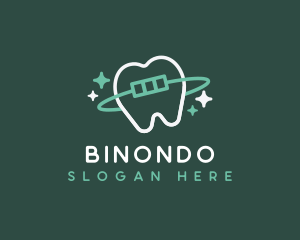 Tooth Orthodontic Dentistry Logo