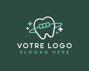 Molar - Tooth Orthodontic Dentistry logo design