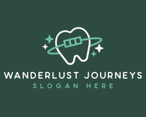 Oral Hygiene - Tooth Orthodontic Dentistry logo design