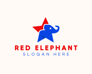 Star Elephant Circus logo design